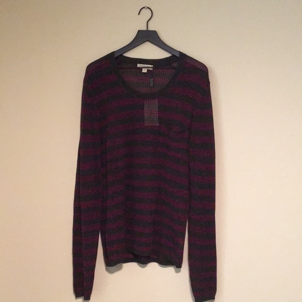 Burberry Knitted Striped Unisex Sweatshirt